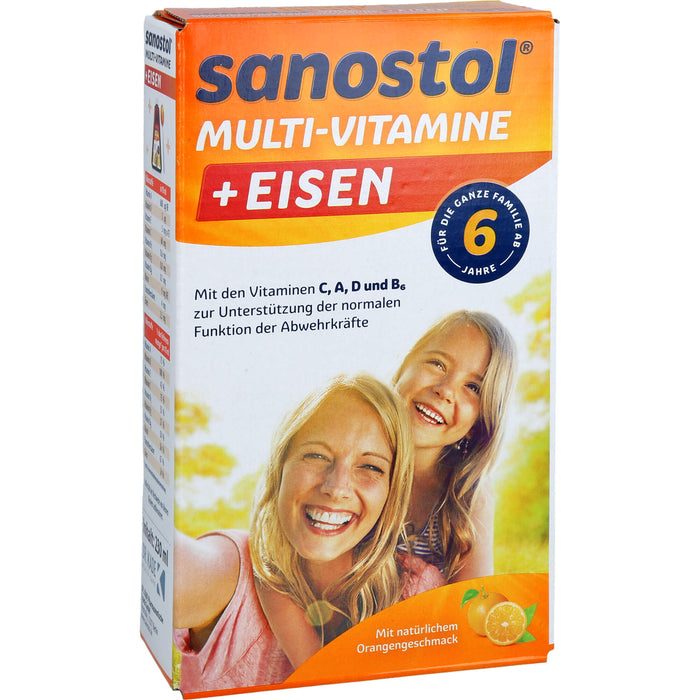 sanostol plus Eisen Saft, 230 ml Solution