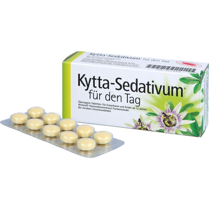 Kytta-Sedativum für den Tag überzogene Tabletten, 30 pcs. Tablets