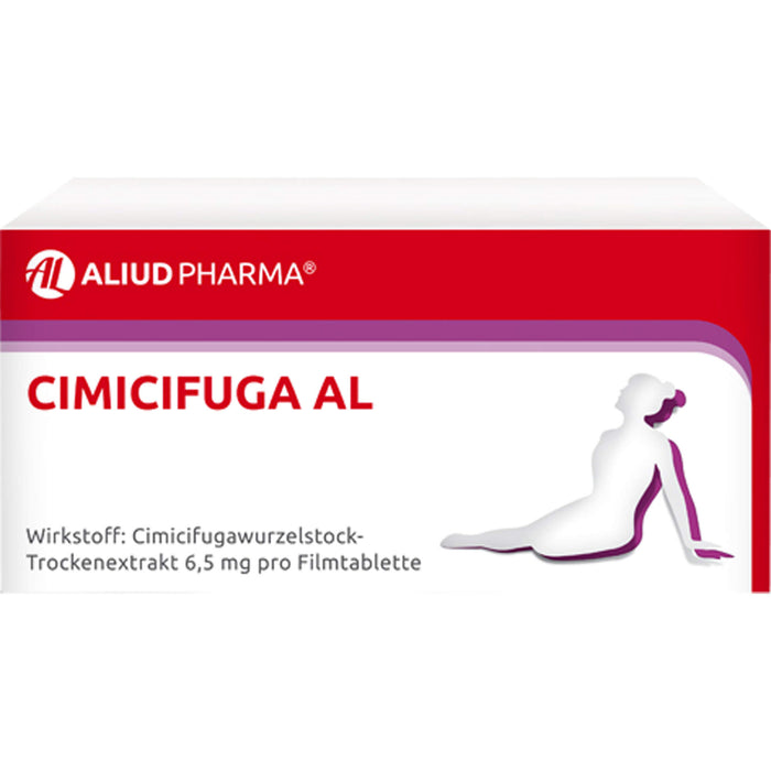 CIMICIFUGA AL Filmtabletten bei Wechseljahresbeschwerden, 60 pc Tablettes