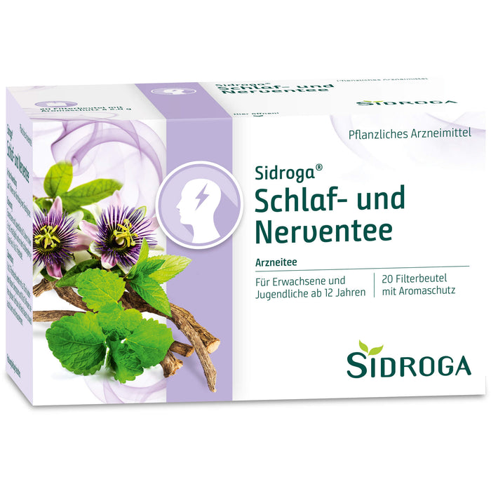 Sidroga Schlaf- und Nerventee, 20 pcs. Filter bag