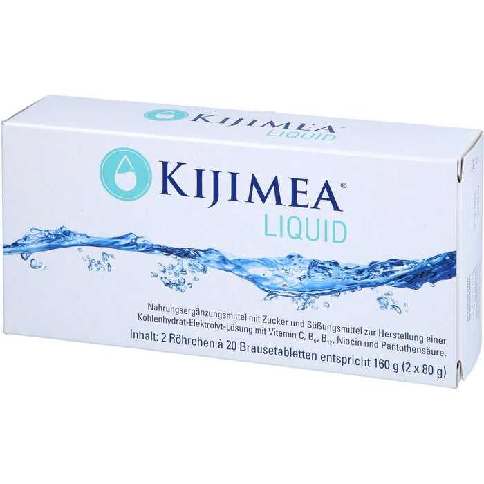 KIJIMEA Liquid Brausetabletten, 40 pc Tablettes