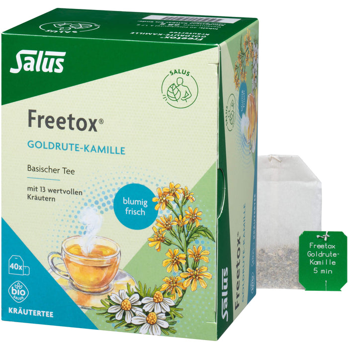 Salus Freetox Tee Goldrute-Kamille, 40 St. Filterbeutel