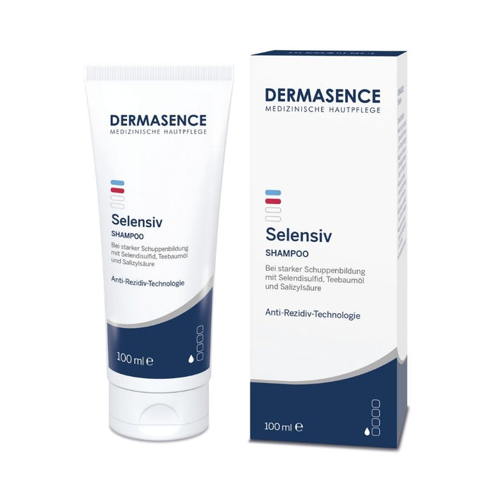 DERMASENCE Selensiv Shampoo bei starker Schuppenbildung, 100 ml Shampoo