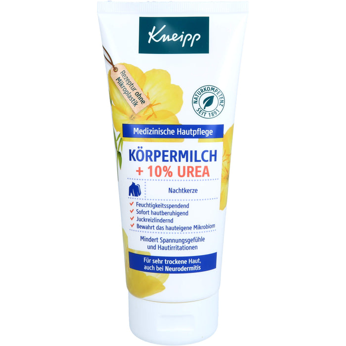 Kneipp Körpermilch Nachtkerze + 10% Urea für sehr trockene Haut, 200 ml Lotion