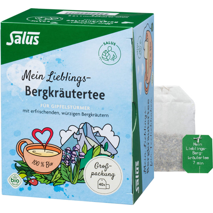 Mein Lieblings-Bergkräuter-Tee bio Salus, 40 St FBE