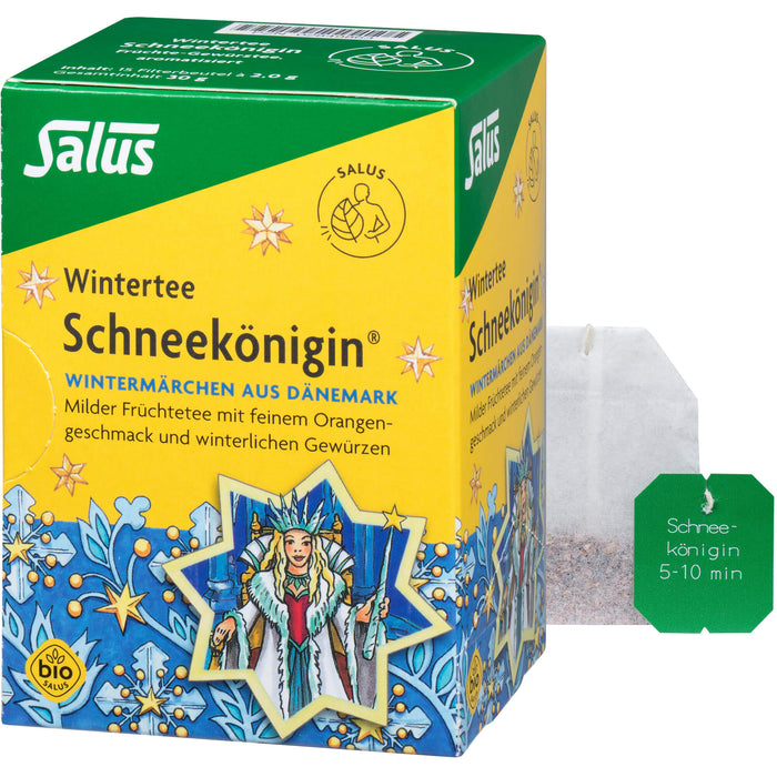 Salus Schneekönigin Früchte-Gewürztee bio, 15 pc Sac filtrant