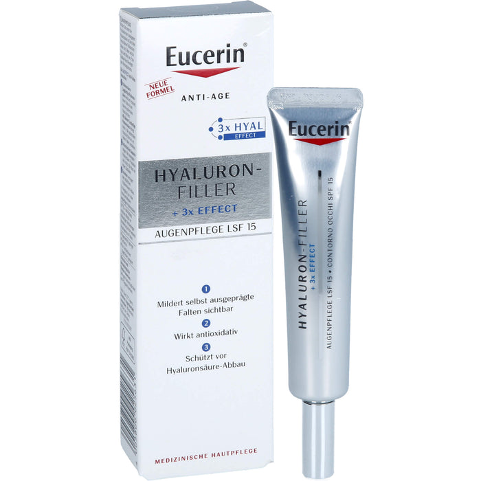 Eucerin Anti-Age Hyaluron-Filler Augenpflege LSF 15, 15 ml Onguent
