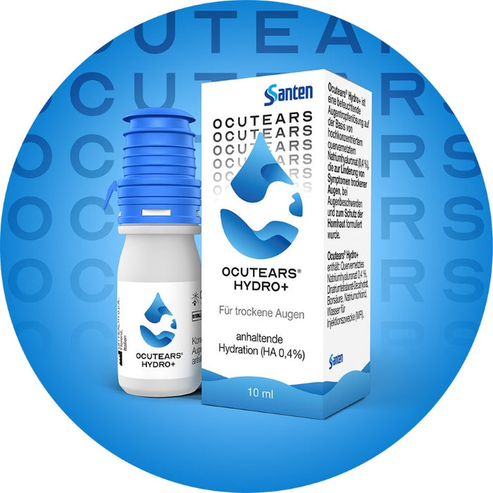 OCUTEARS Hydro+ Augentropfen bei beanspruchten Trockenen Augen mit Hyaluronsäure, 10 ml Lösung