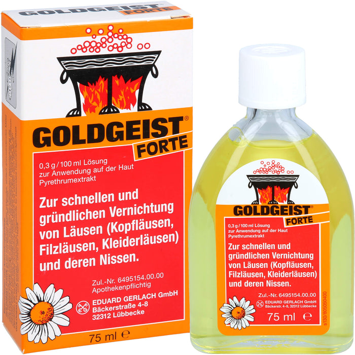GOLDGEIST forte Lösung, 75 ml Solution