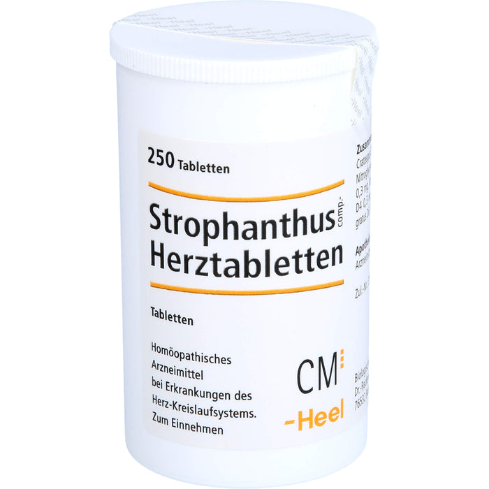 Strophantus comp. Herztabletten Heel, 250 St. Tabletten