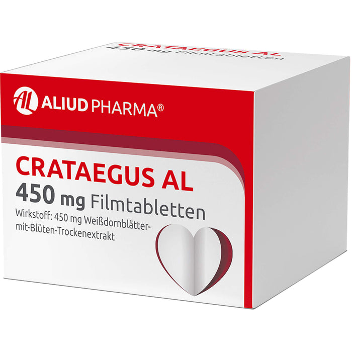 Crataegus AL 450 mg Filmtabletten, 50 pc Tablettes