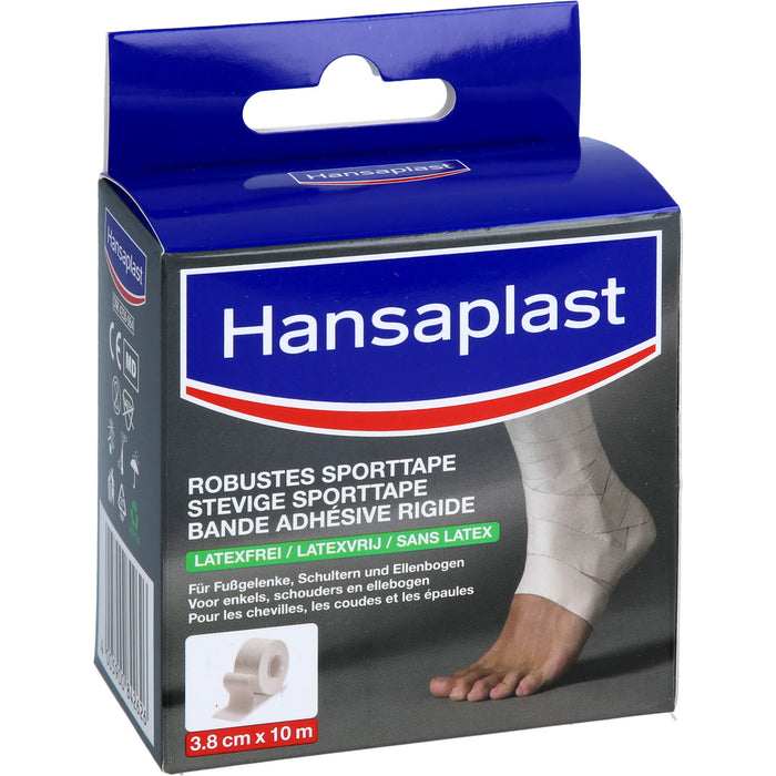 Hansaplast Robustes Sporttape Weiß 3,8cm x 10m, 1 St BAN