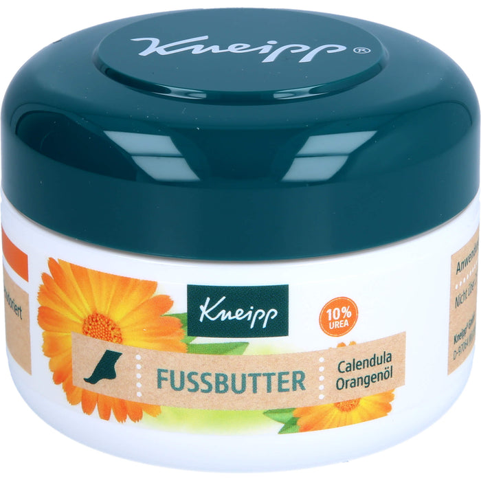 Kneipp Fussbutter Ringelblume-Rosmarin reichhaltige Pflege für trockene Füße, 100 g Creme