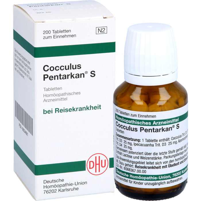 Cocculus Pentarkan S Tabletten, 200 St. Tabletten