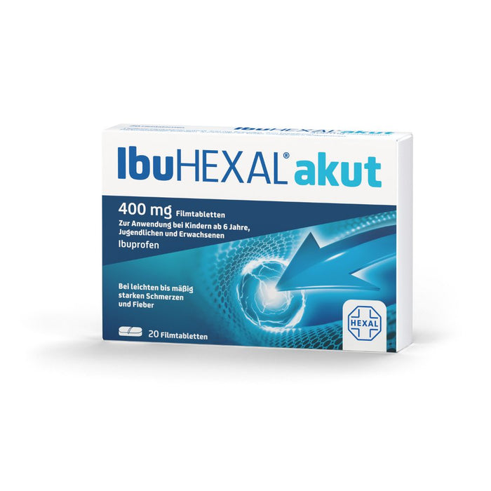 IbuHEXAL akut 400 mg, 20 pcs. Tablets