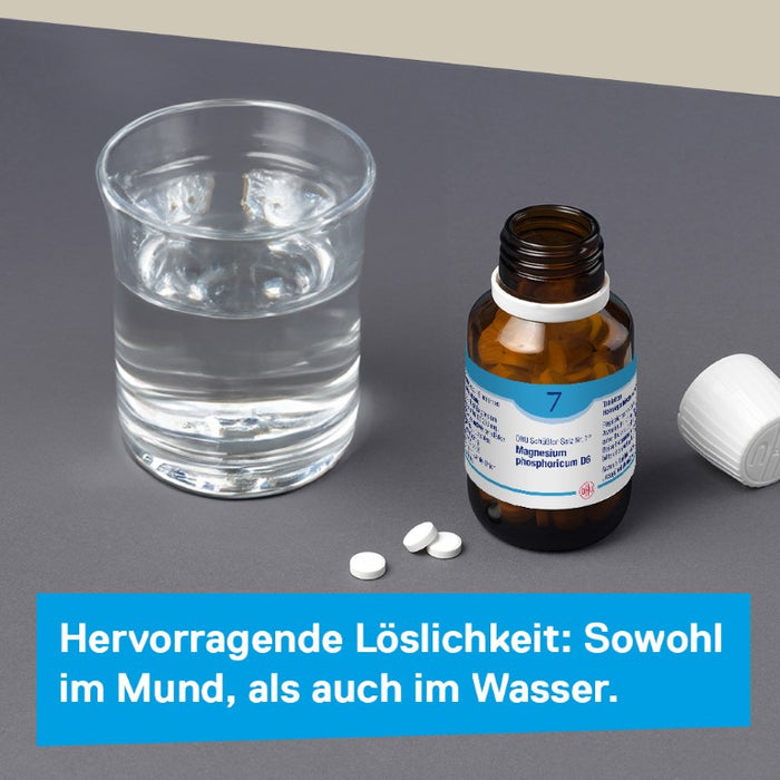 DHU Schüßler-Salz Nr. 7 Magnesium phosphoricum D12 – Das Mineralsalz der Muskeln und Nerven – das Original – umweltfreundlich im Arzneiglas, 420 St. Tabletten