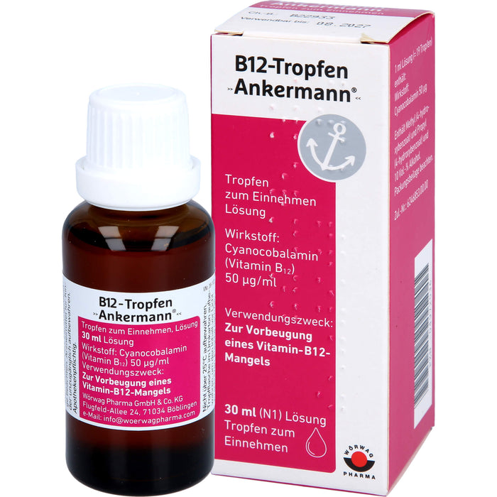 B 12 Ankermann Lösung, 30 ml Lösung