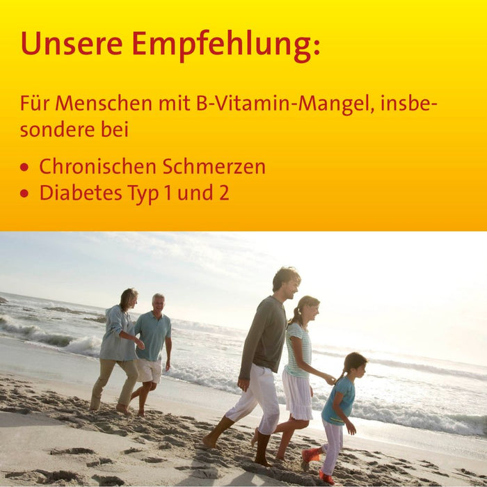 Vitamin B Komplex forte Hevert zur Therapie nachgewiesener Mangelzustände der Vitamine B1, B6 und B12, 60 St. Tabletten