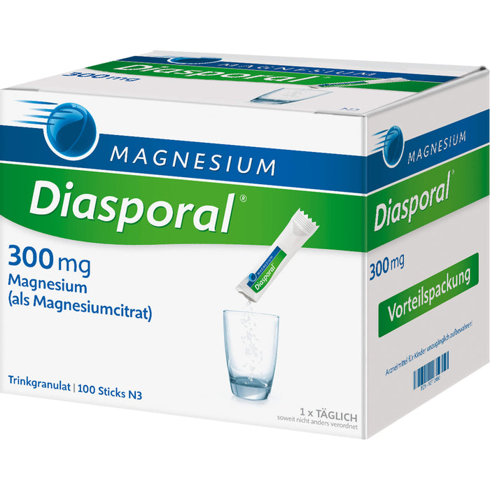 Magnesium Diasporal 300 mg Trinkgranulat, 100 pc Sachets