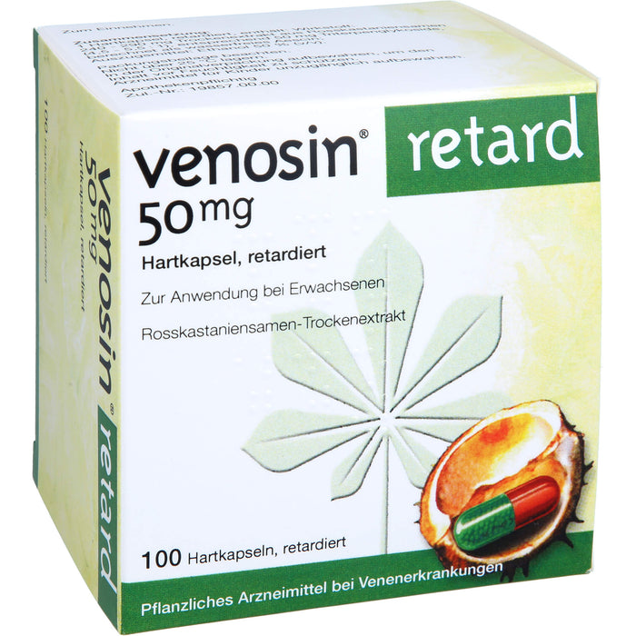 Venosin Orifarm retard Hartkapseln gegen Schmerzen, Schwellungen und Schweregefühl in den Beinen, 100 pcs. Capsules