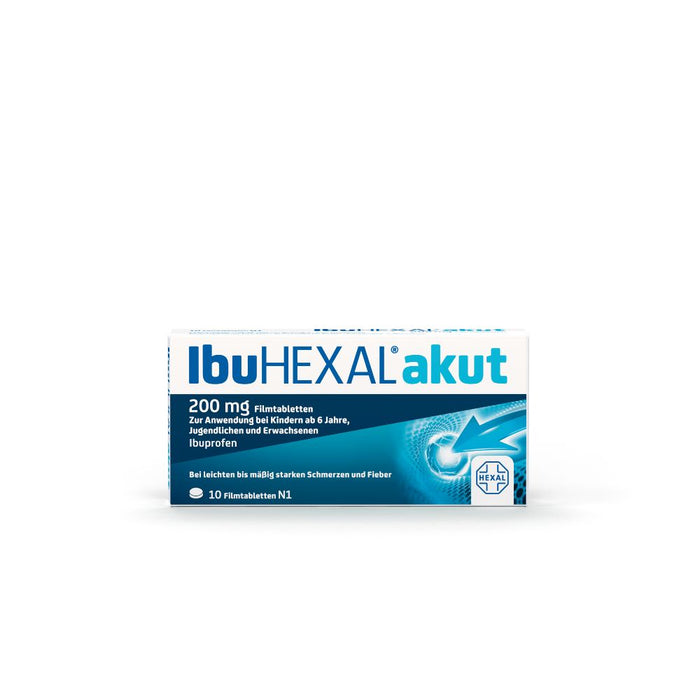 IbuHEXAL akut 200 mg, 10 pc Tablettes