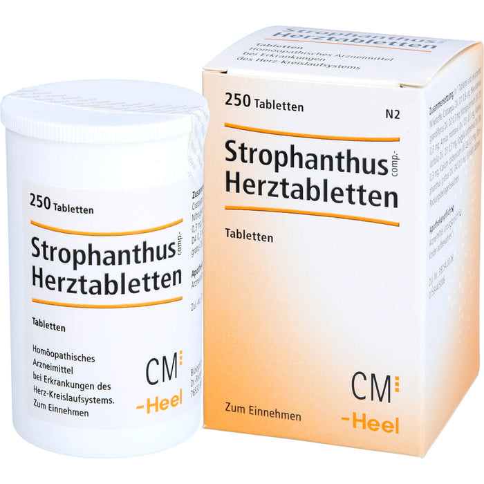 Strophantus comp. Herztabletten Heel, 250 St. Tabletten