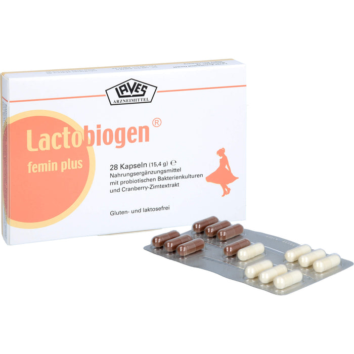 Lactobiogen femin plus, 28 pcs. Capsules