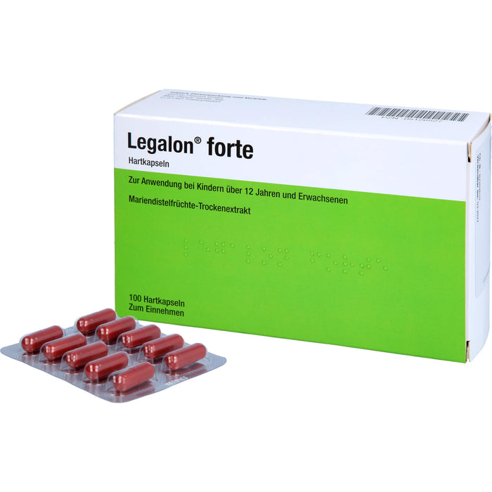 Legalon forte Hartkapseln Reimport axicorp, 100 St. Kapseln