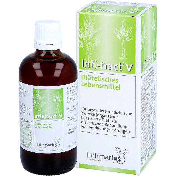 Infi-tract V Tropfen bei Verdauungsstörungen, 100 ml Solution