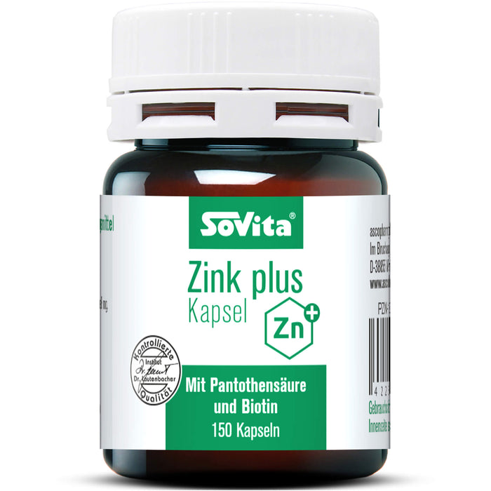 Sovita care Zink plus Kapseln, 150 St WKA