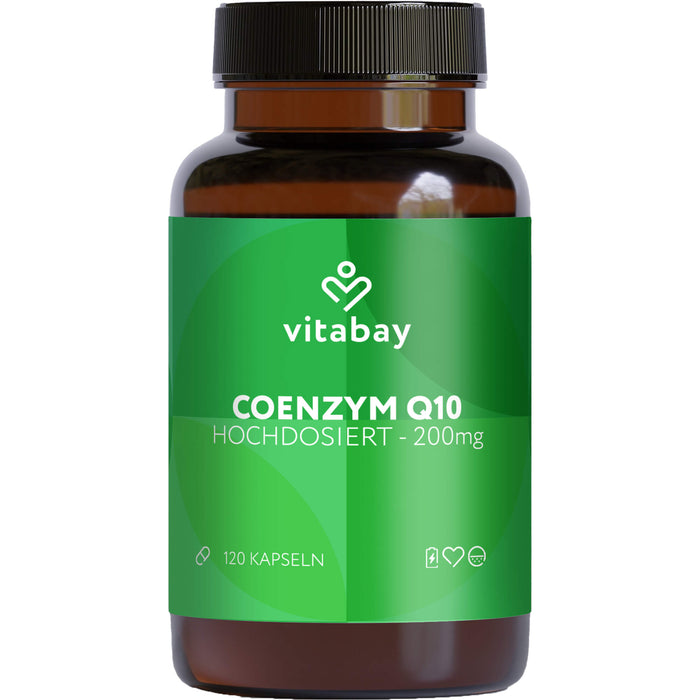 Coenzym Q10 Ubichinon Komplex 200 mg vegan, 120 St KAP