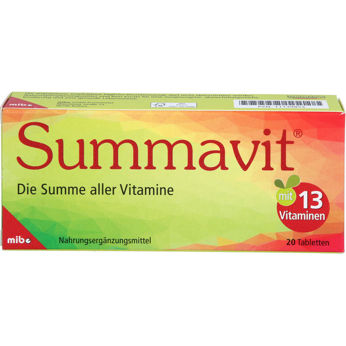 Summavit, 20 St TAB