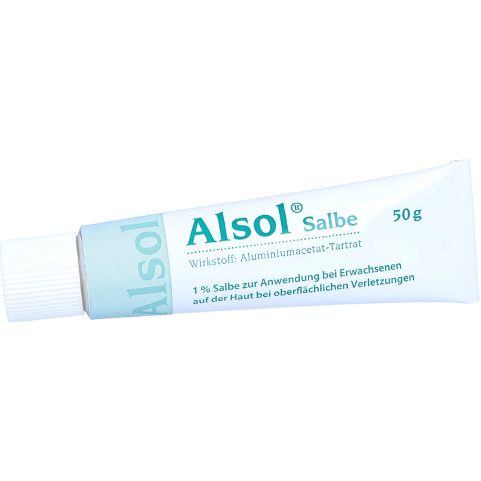 Alsol Salbe bei oberflächlichen Verletzungen, 50 g Ointment