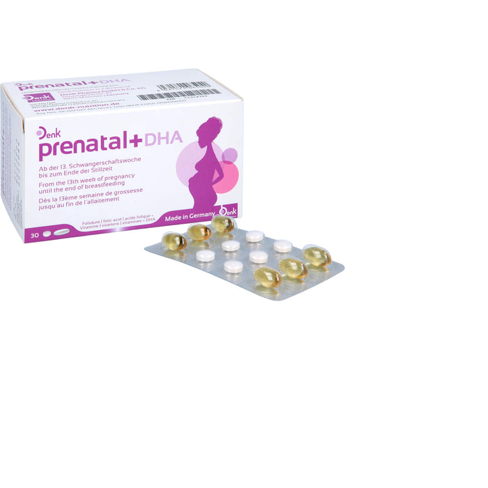 Denk Prenatal + DHA Tabletten, 60 pc Tablettes