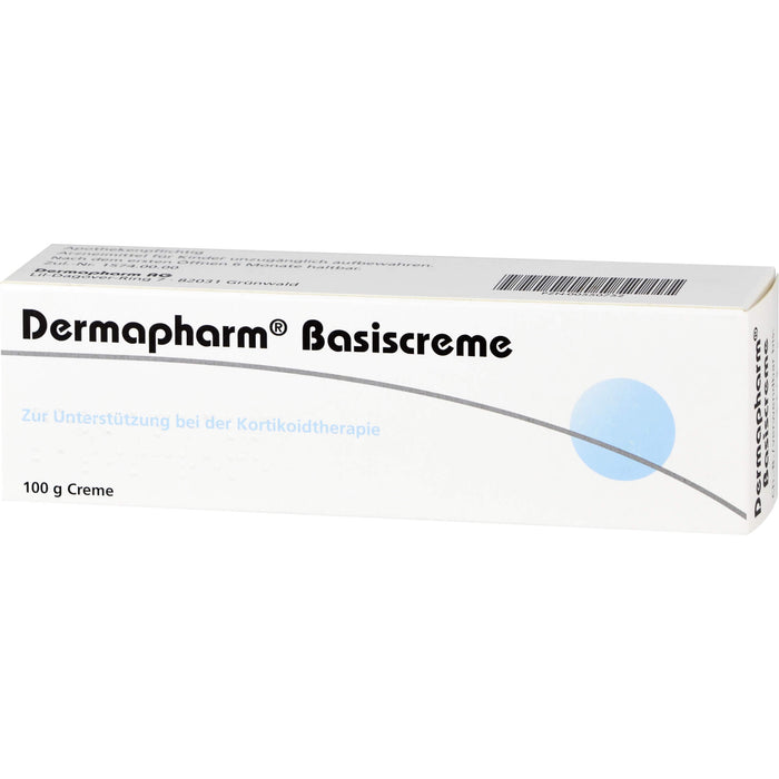 Dermapharm Basiscreme zur Unterstützung bei der Kortikoidtherapie, 100 g Creme