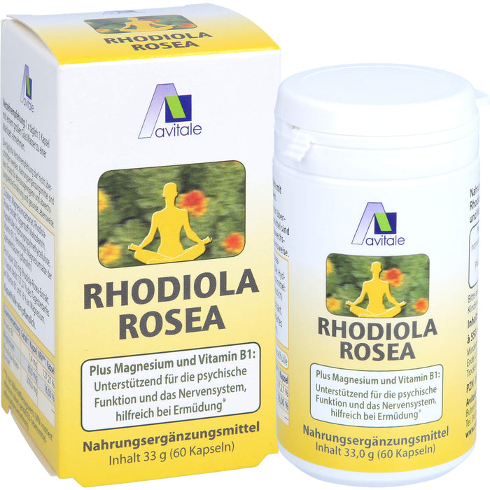 Rhodiola Rosea Kapseln 200mg, 60 St KAP