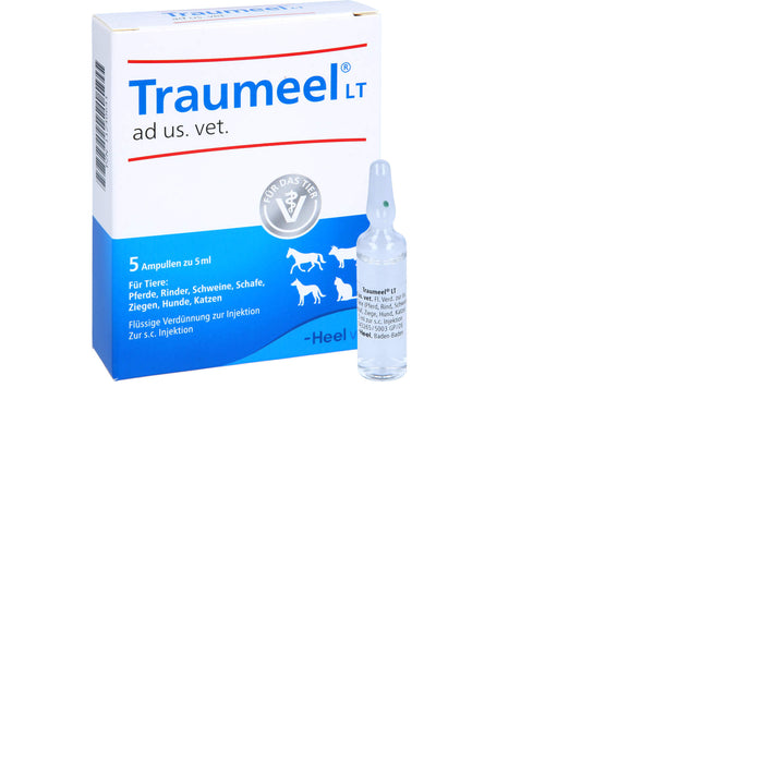 Traumeel LT ad us. vet., 5 St. Ampullen, 5 ml Solution