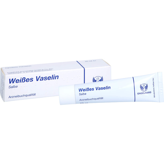 ENGELHARD ARZNEIMITTEL Weißes Vaselin Salbe, 25 ml Onguent