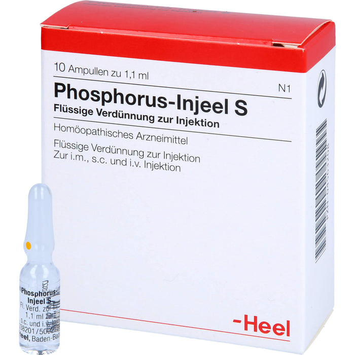 Phosphorus-Injeel S Ampullen, 10 St. Ampullen