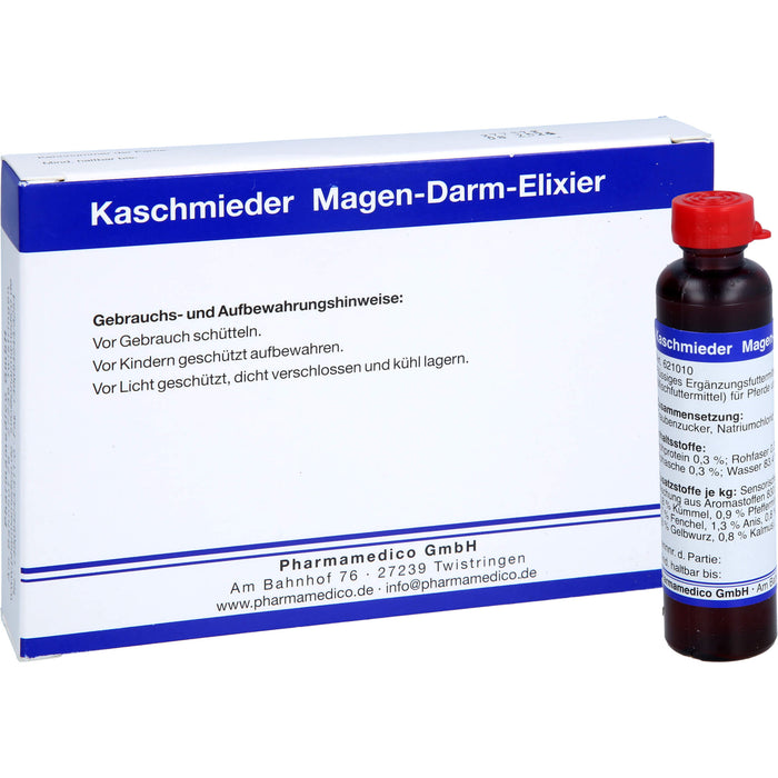 Kaschmieder Magen-Darm-Elixier für Pferde Mischung, 108 ml Solution