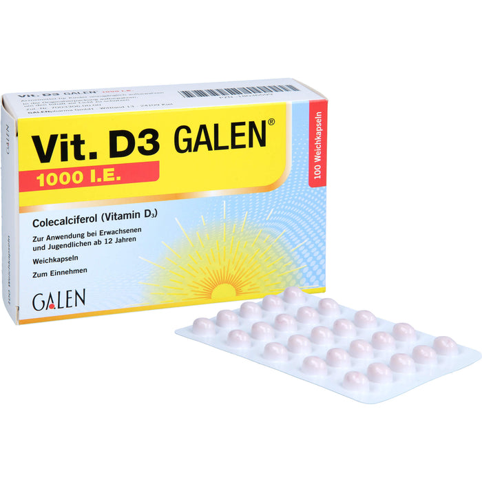 Vit. D3 Galen 1000ie, 100 St WKA