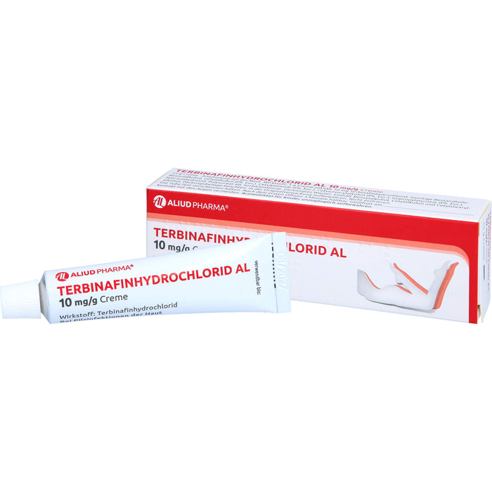 Terbinafinhydrochlorid AL 10 mg/g Creme, 15 g CRE