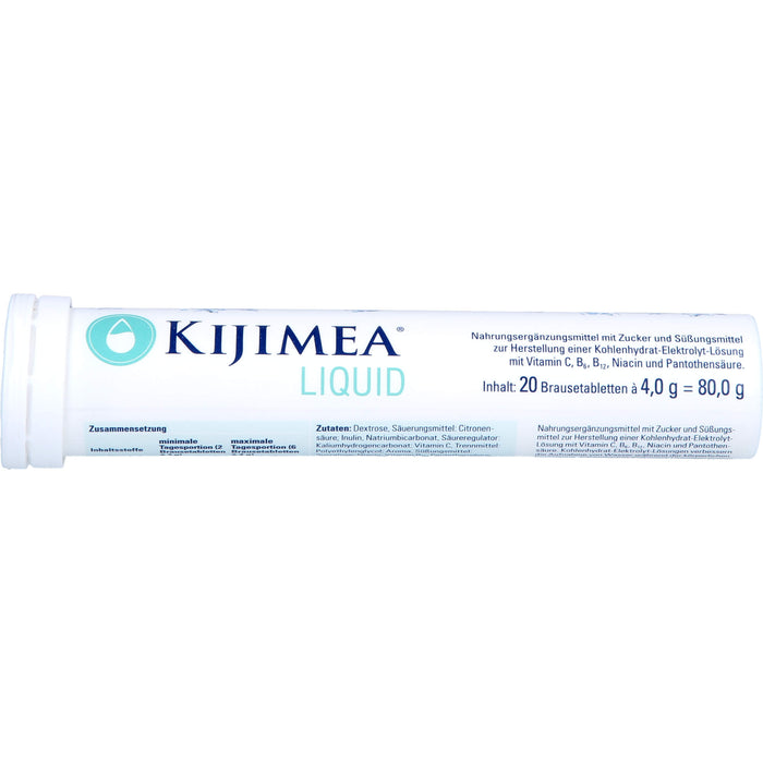 KIJIMEA Liquid Brausetabletten, 40 pc Tablettes