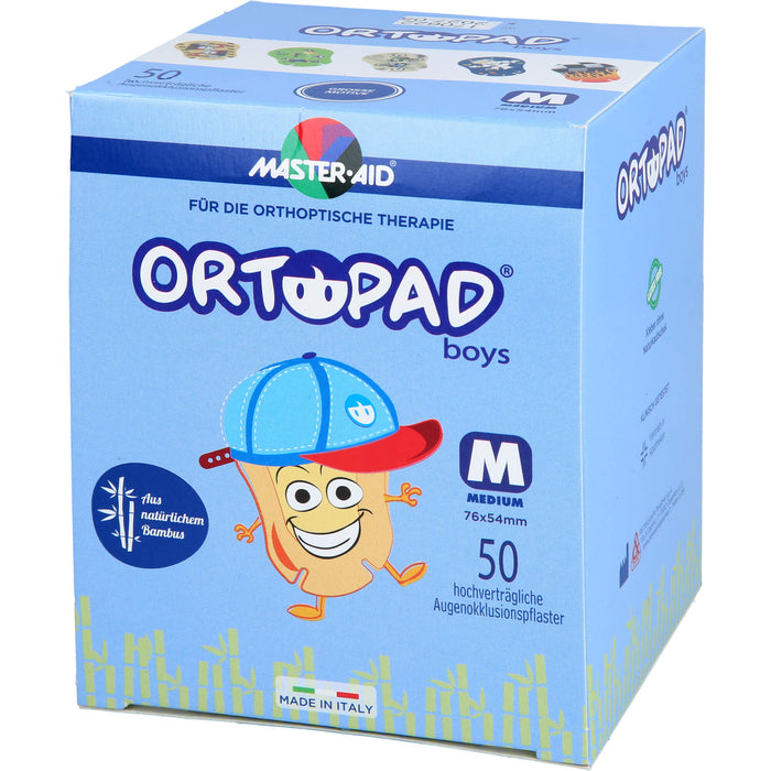 Ortopad for boys medium, 50 St PFL