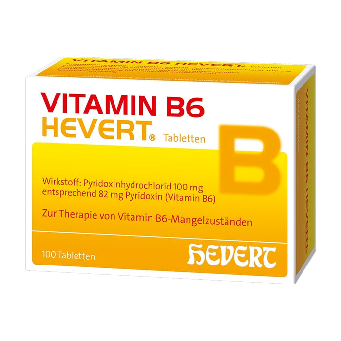 Vitamin B6 Hevert Tabletten, 100 pcs. Tablets