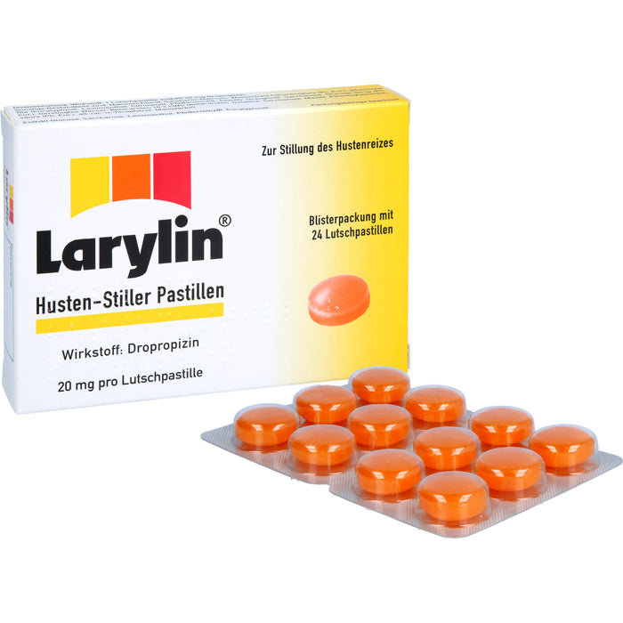 Larylin Husten-Stiller Pastillen, 24 St. Tabletten