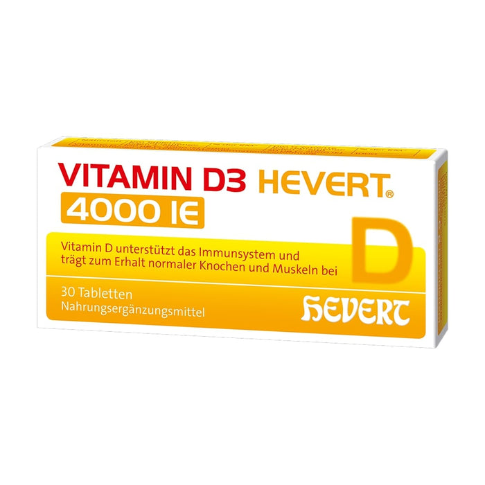 Vitamin D3 Hevert 4000 IE Tabletten, 30 St. Tabletten