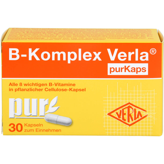 B-Komplex Verla purKaps, Kapseln, 30 St KAP