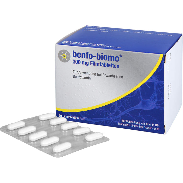 benfo-biomo 300 mg Filmtabletten, 90 St. Tabletten