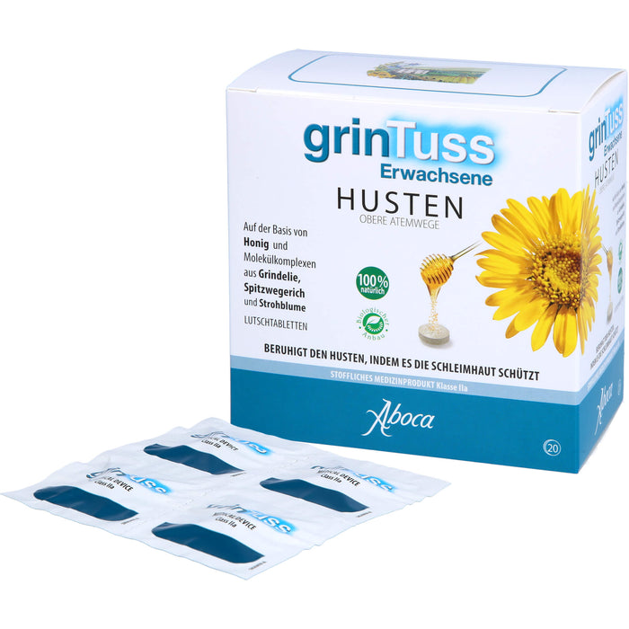 Aboca Grintuss Erwachsene Lutschtabletten, 30 g Tablets